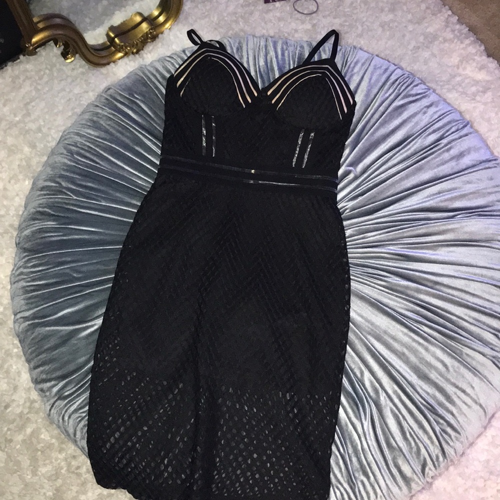 Sexy black dress